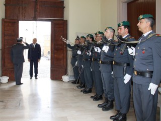 visita del prefetto di Ancona al comando regionale GdF delle Marche