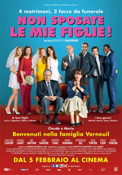 La locandina del film "Non sposate le mie figlie"