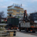 Alberi tagliati sul lungomare Dante Alighieri