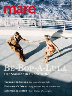 La copertina della rivista tedesca Mare sul Summer Jamboree di Senigallia