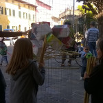 Festa in via Carducci a Senigallia per L'Allegra Brigata