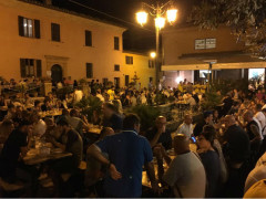 Amatriciana in piazza a Barbara