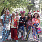 Terremoto del 24 agosto: la Croce Rossa di Senigallia ad Amandola con gli operatori del sorriso e i clown dottori