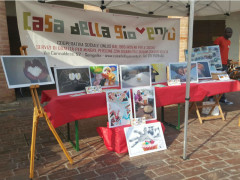 Casa della Gioventù-Mostra alla Festa dei popoli