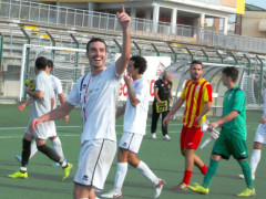 Esultanza di Marco Coppa - FC Senigallia