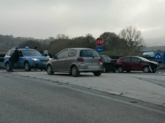 incidente sulla complanare nord