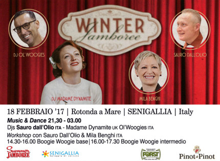 La locandina dell'appuntamento del 18 febbraio del Winter Jamboree #11