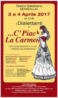 "...C' Piac' La Carmen" - locandina