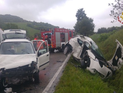 Incidente mortale ad Offagna