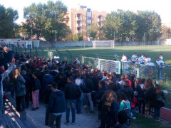 FC Senigallia - Barbara: festa promozione a fine gara