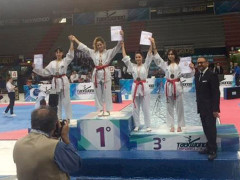 Soddisfazione per la Allblacks Taekwondo grazie al podio di Asia Lanari che ha conquistato a Bari il primo posto
