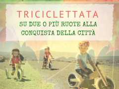 La locandina per la triciclettata di Senigallia