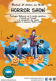 Halloween Horror Show al Centro Commerciale Ipersimply Senigallia - locandina