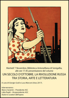 Centenario Rivoluzione Russa: presentazione libro Giorgio Godi e Luca Marconi - locandina