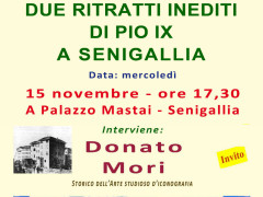 Incontro con Donato Mori a Palazzo Mastai