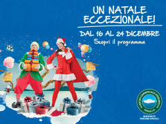 Un Natale eccezionale al Centro Commerciale Ipersimply Senigallia