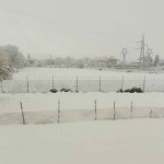 Neve a Senigallia - foto di Laura Pongetti