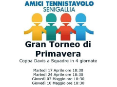 Tennistavolo: Gran torneo di primavera