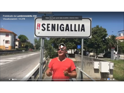 le strade (e le toppe) di Senigallia sul video di lambrenedetto