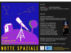 Notte Spaziale al Vallone di Senigallia