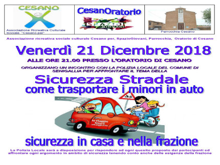 Incontro sulla sicurezza stradale