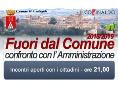 “Fuori dal Comune 2018/19” confronto tra Amministrazione e cittadinanza