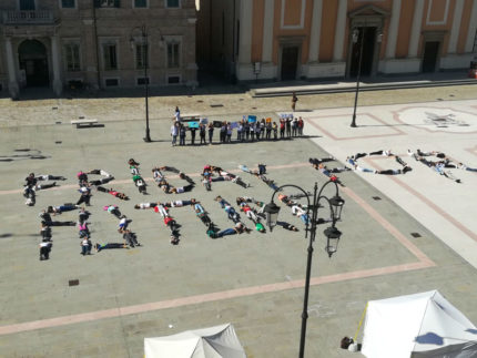 Fagnani for Future - Alphabody in piazza Garibaldi