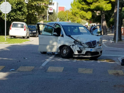 Incidente alla Cesanella tra via Giotto e via Piero della Francesca