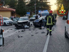 Incidente a Corinaldo tra tre auto, tre i feriti