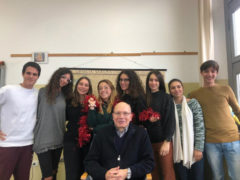 Concerto di canti natalizi della Schola Cantorum con gli alunni del Liceo Classico