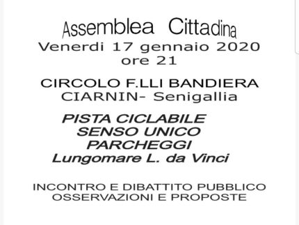 Incontro su pista ciclabile