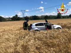 Incidente lungo la Provinciale Corinaldese a Senigallia