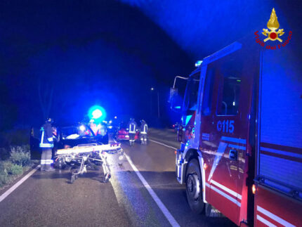 Incidente stradale a Brugnetto