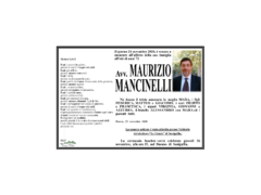 Necrologio Maurizio Mancinelli