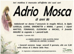 Adrio Mosca, necrologio