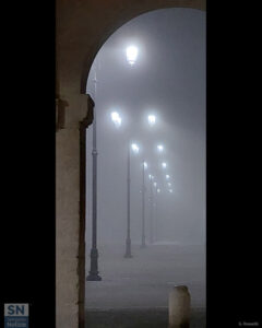 Scorci di Piazza del Duomo di Senigallia - A novembre la città si accende in un istante - Foto di Giulia Rossetti