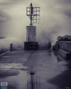 Il molo di Senigallia - Onda infranta - Foto di Claudia Barboni