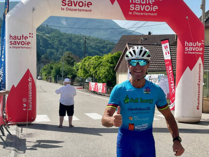 Mauro Guenci all'International Roll'Athlon 100km