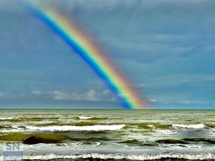 Il tuffo dell'arcobaleno - Foto Giorgio Bianchi