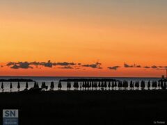 Scritta con la luce: fotografata - Foto Giorgia Fratesi