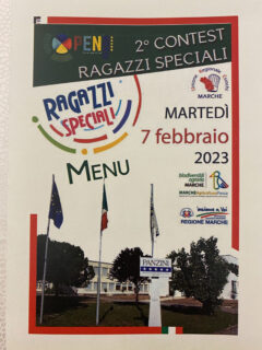 2° Contest Ragazzi Speciali 2023 Regione Marche - locandina
