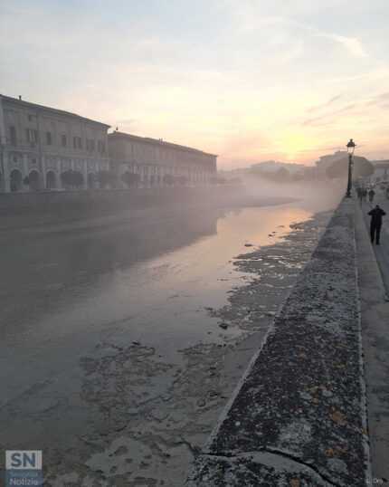 Il Misa annebbiato - Foto Leonardo Oro