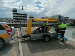 Pompa idrovora donata dal Lions Club Senigallia alla Protezione civile