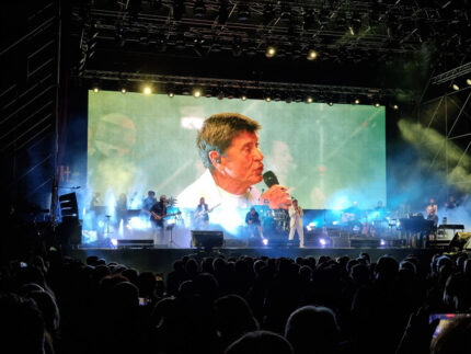 Gianni Morandi in concerto a Senigallia