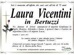 Necrologio di Laura Vicentini