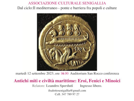 Conferenza Antichi miti e civiltà marittime: Eroi, Fenici e Minoici