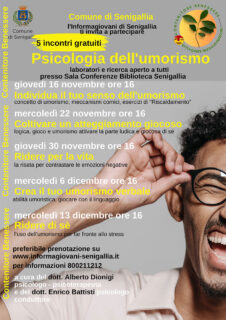 Psicologia dell’umorismo: laboratori e ricerca