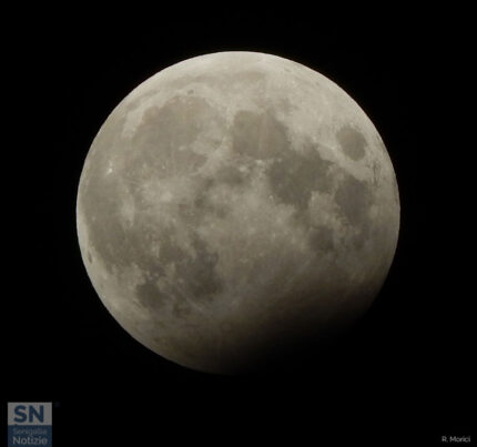 Eclissi parziale di Luna - Foto Rossano Morici