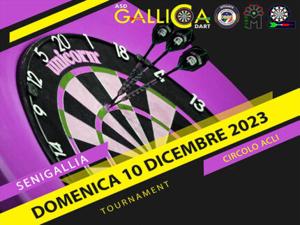 Darts tournament a Senigallia