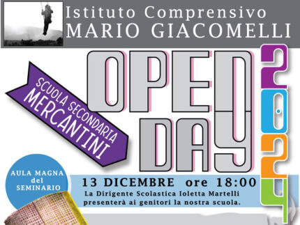 Open Day 2024 IC Giacomelli - Scuola Mercantini